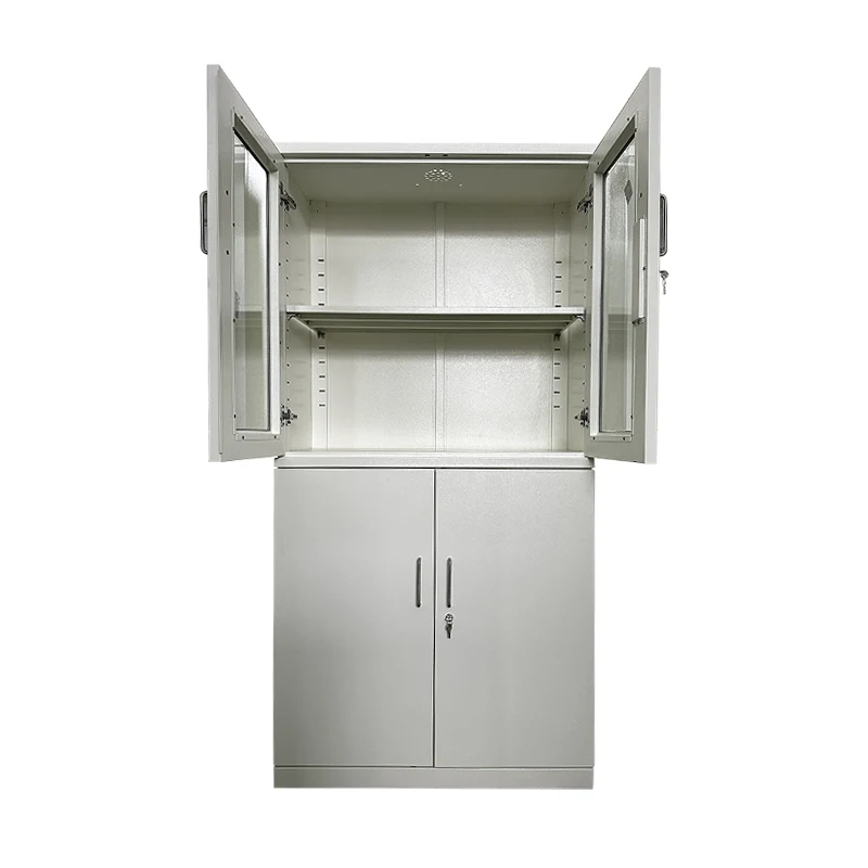 All-steel Ware and Medicine Storage Cabinet- ဓာတ်ခွဲခန်း ဆေးဝါးဘေးကင်းမှုအတွက် ပရော်ဖက်ရှင်နယ် အကာအကွယ် အတားအဆီးတစ်ခု ပေးဆောင်ခြင်း။